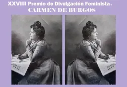 XXVIII premios de divulgación feminista, Carmen de Burgos